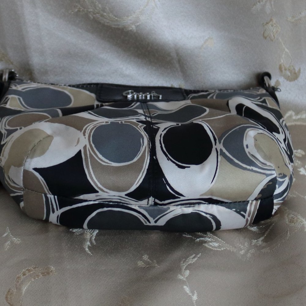 Authentic Vintage Coach Crossbody Bag Silk - Picture 7 of 8